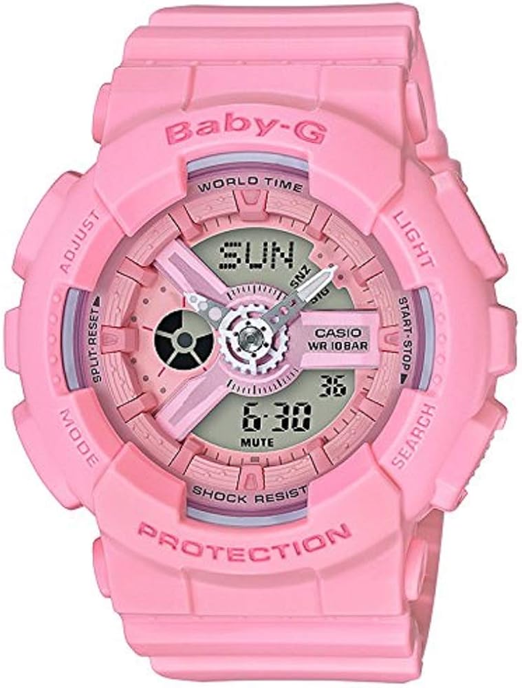 Casio Baby G G Shock BA 110 Series BA110 4A1 46.3mm Resin Women s Watch